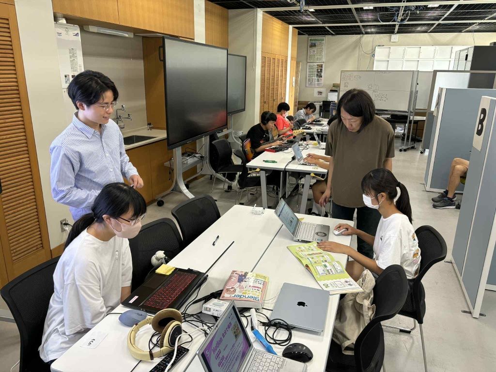 地域拠点でのワークショップの様子
